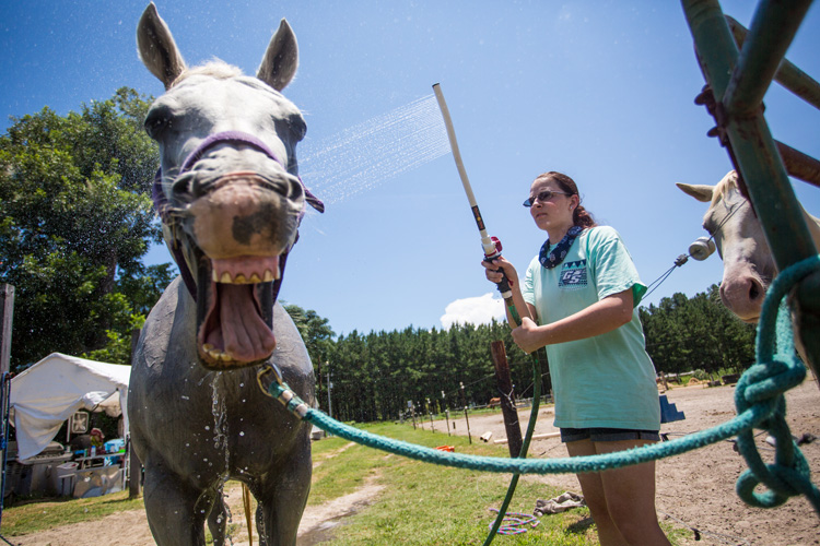 Georgia Southern Students BUILD relationships, serve the community