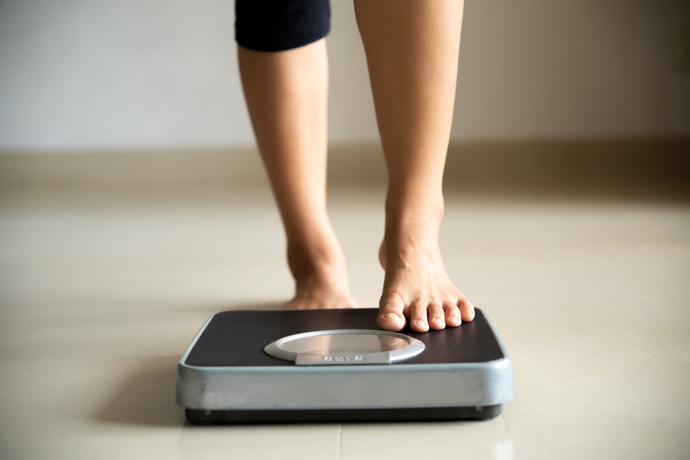 The image in the mirror or the number on the scale, which counts? When it comes to depression, it’s a weighted issue.