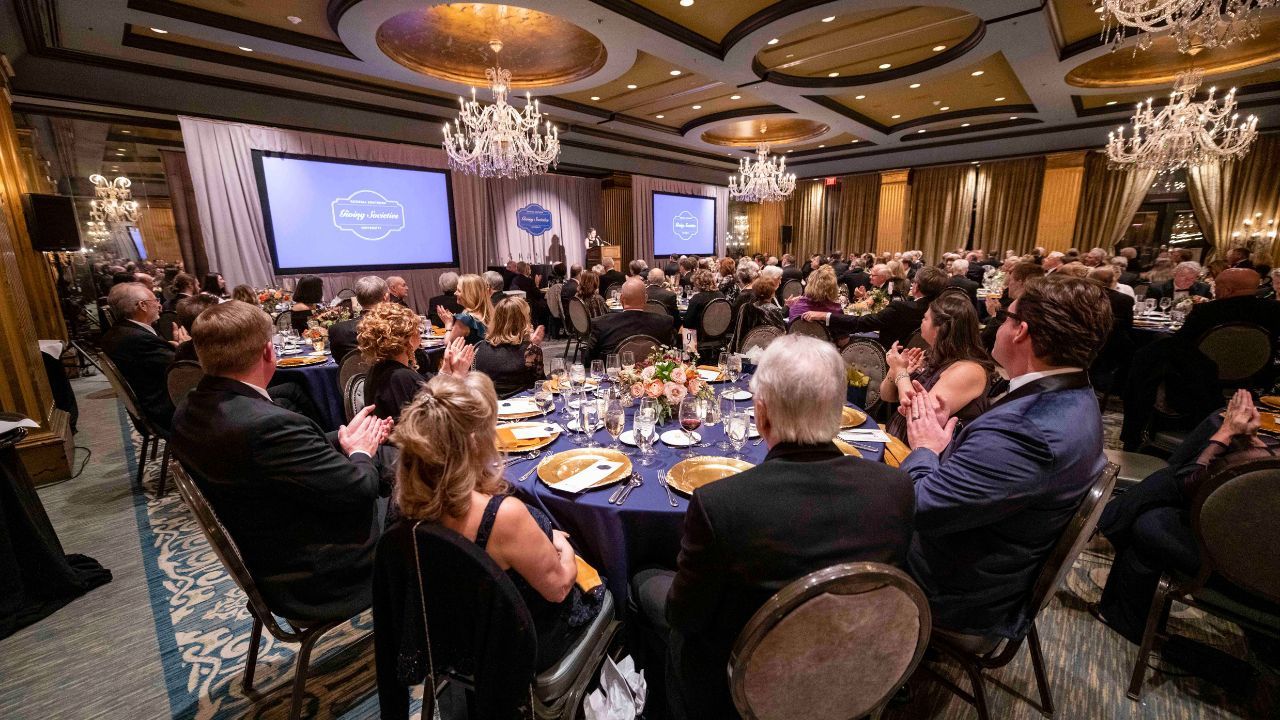 Attendees at the Georgia Southern Gratitude Gala celebrate in elegant style.