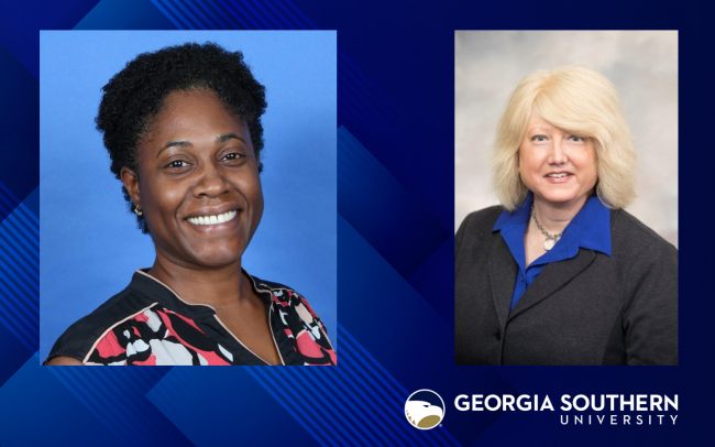 Karelle Aiken, Ph.D., (left) and Jannet Kocerha, Ph.D., (right) are using a $424,000 grant to pursue new cancer drug treatments. The goal is to overcome various barriers that impact the effectiveness of cancer therapeutics by exploiting a cancer cell’s dependency on unusually high levels of amino acids nutrients.