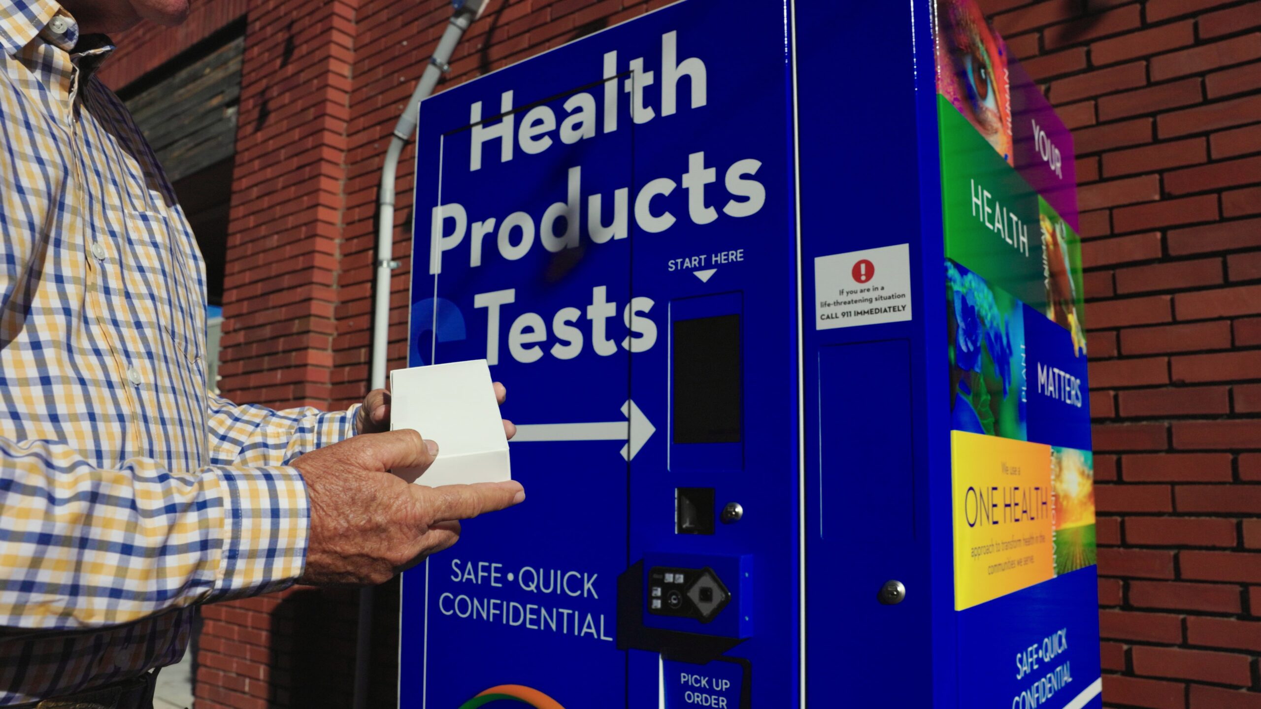 Photo of a Vending Machine type of Health Products