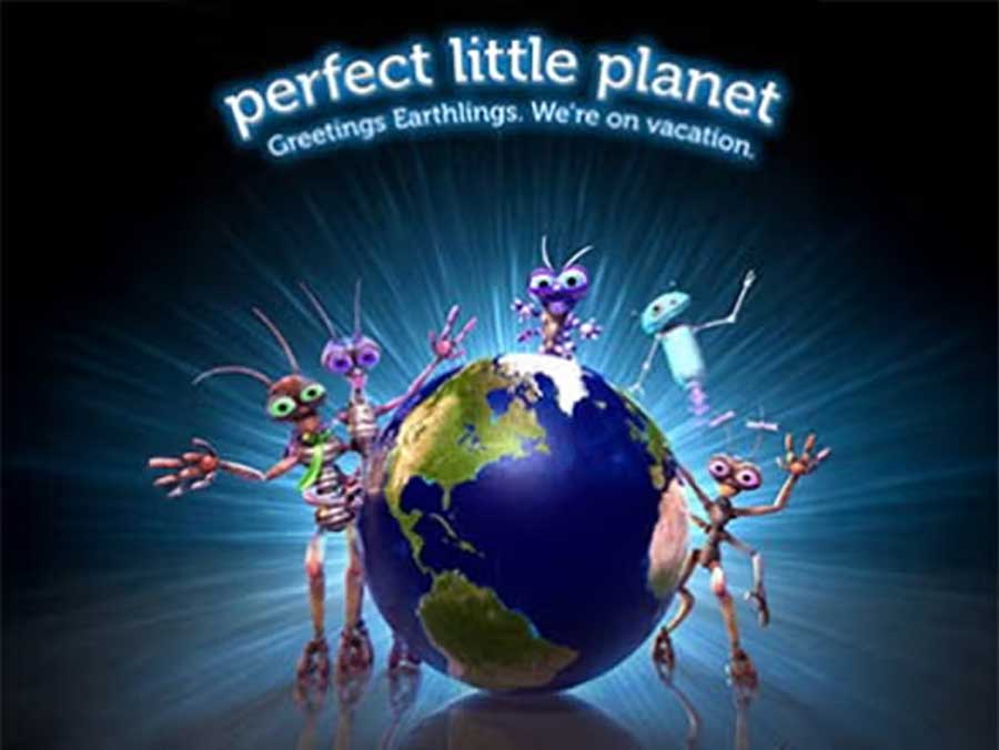 Perfect Little Planet Logo poster
